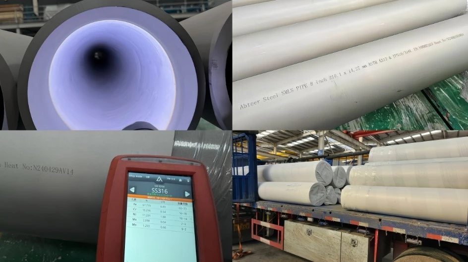SA312 TP316L material pipe SA312 TP316L material pipe