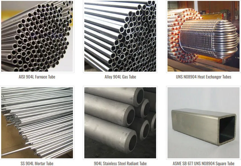 ASTM B677 904L Tubing ASTM B677 904L Tubing